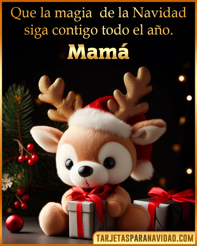 Frases de feliz navidad mamá