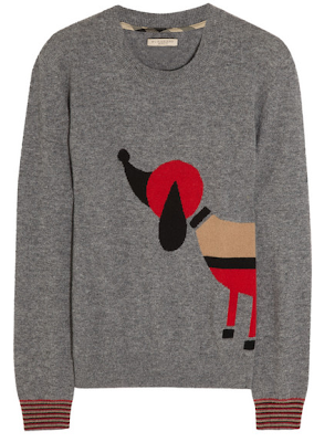 burberry dog sweater