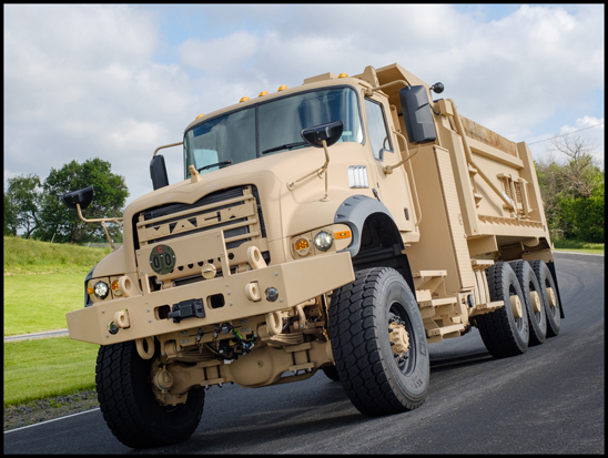 Mack U.S. Army Heavy Dump Truck