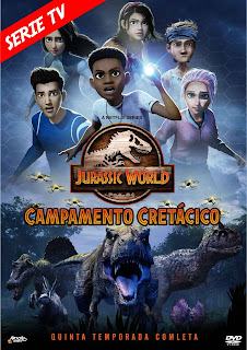 JURASSIC WORLD – CAMPAMENTO CRETACICO – TEMPORADA 5 – JURASSIC WORLD : CAMP CRETACEOUS – DVD-5 – DUAL LATINO – 2022 – (VIP)