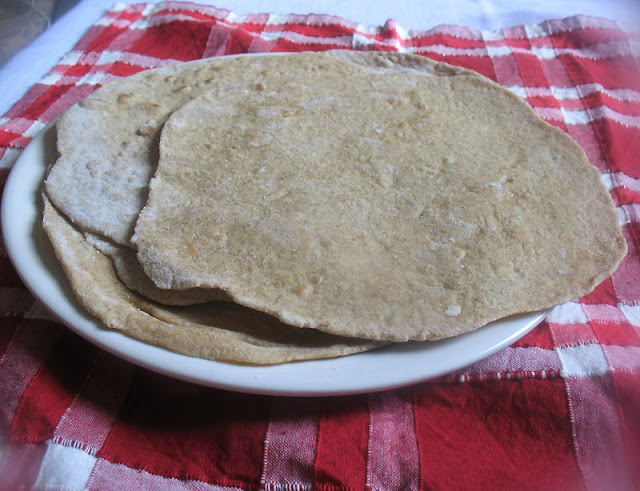 spelt tortillas