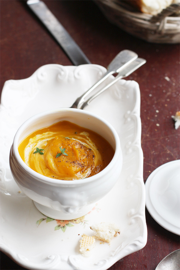 Cream of pumpkin soup, recipe