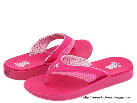 Brown footwear:D318-85380
