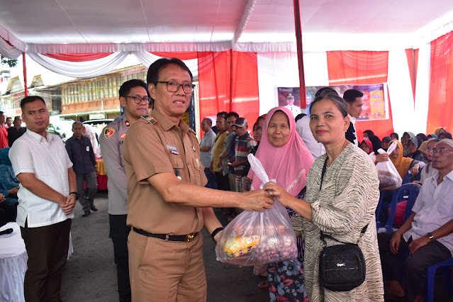 Jelang Hari Raya, Pemkab OKI Gencarkan Pasar Murah