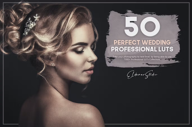 50 Perfect Wedding LUTs Pack