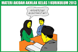 Materi Doktrin Adab Kelas 1 Sd/Mi Semester 1/2 Kurikulum 2013