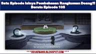 Satu Episode Isinya Pembahasan Rangkuman Doang?! Boruto Episode 105