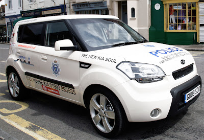 2009 Kia Soul Police Car