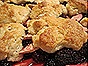 Blackberry-Apple Cobbler