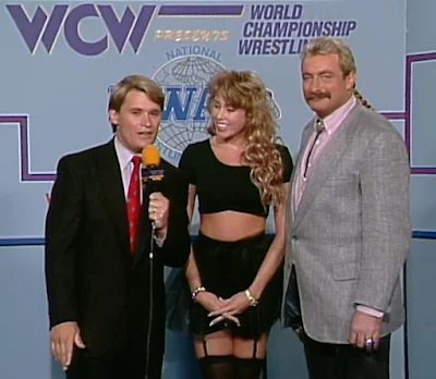 WCW Clash of the Champions XIX review - Tony Schaivone, Missy Hyatt, and Magnum T.A