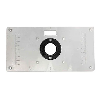 235x120x8mm Trimming Machine Flip Panel Woodworking Router Table Insert Plate hown - store