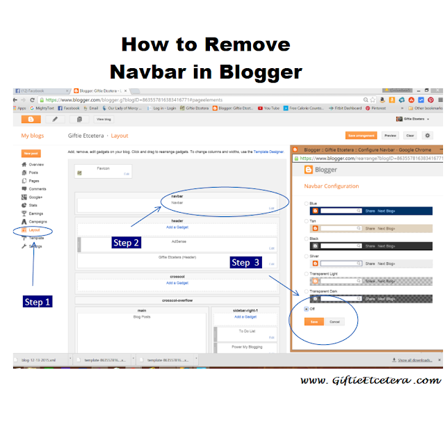 removing blogger navbar; how to remove navbar