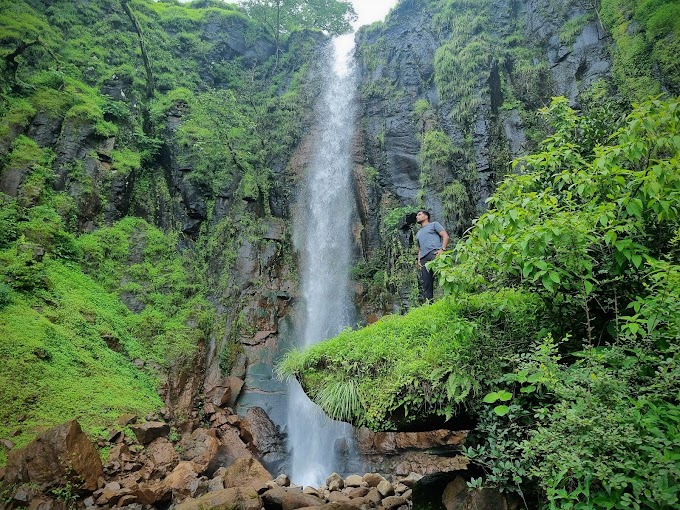 The Stunning 200 Feet Hidden Falls in Sahyadris