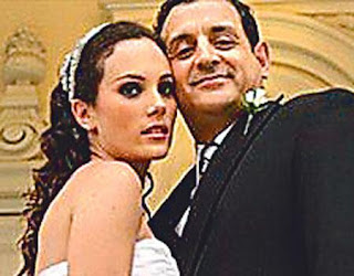  Connie Chaparro en su matrimonio con Sergio Galliani