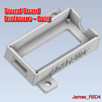 Adafruit sound board, thingiverse