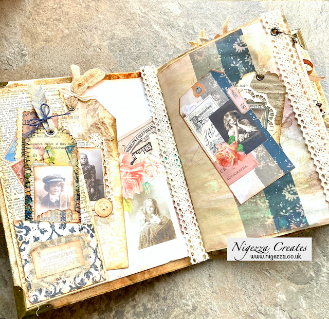 Vintage Days Journal Cover & Completion