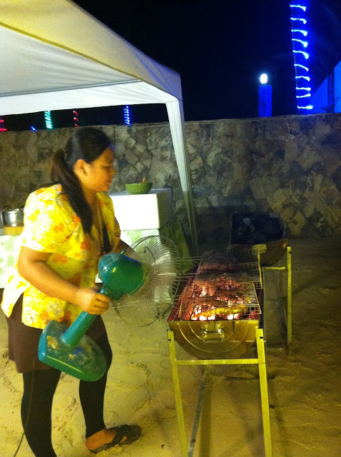 BBQ at Copacabana, Chao Phao, Koh Phangan, Thailand 