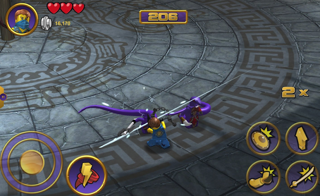 تنزيل لعبة نينجا جو Ninjago برابط مباشر للاندرويد