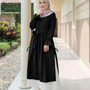 Baju Gamis Wanita Terbaru Thuraya Maxi Dress Termurah