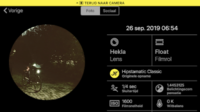 Schermafbeelding Hipstamatic-instellingen Hekla + Float