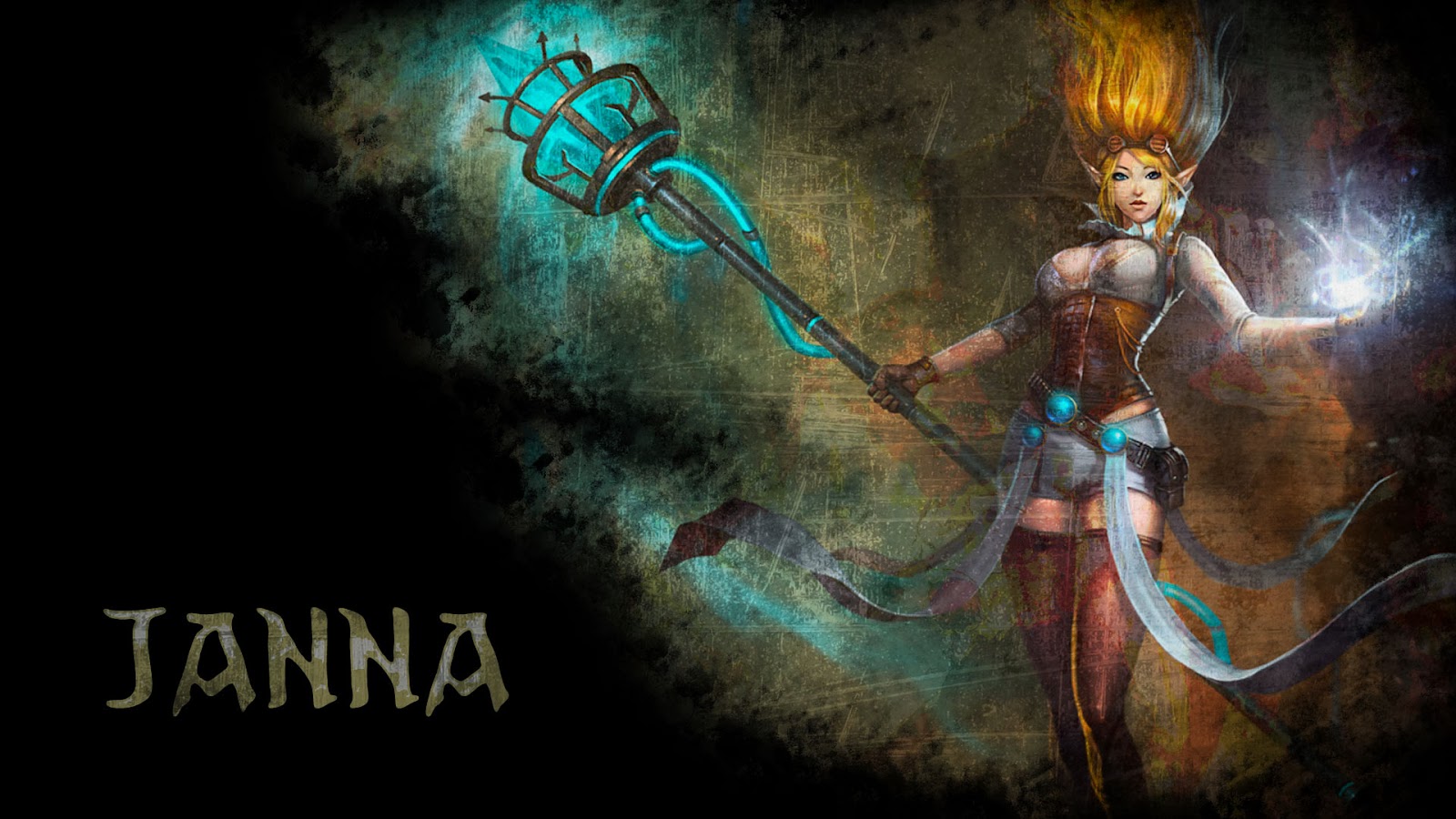 Janna League of Legends Wallpaper