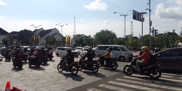 Sukseskan Karya Bakti Lebaran Tahun 2023, Saka Bahari Kota Yogyakarta Turut Serta Membantu Pengamanan Pos Mudik Lebaran di Titik 0 KM  Yogyakarta