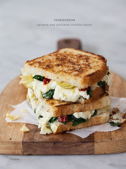 Gourmet Grilled cheese, fall comfort food