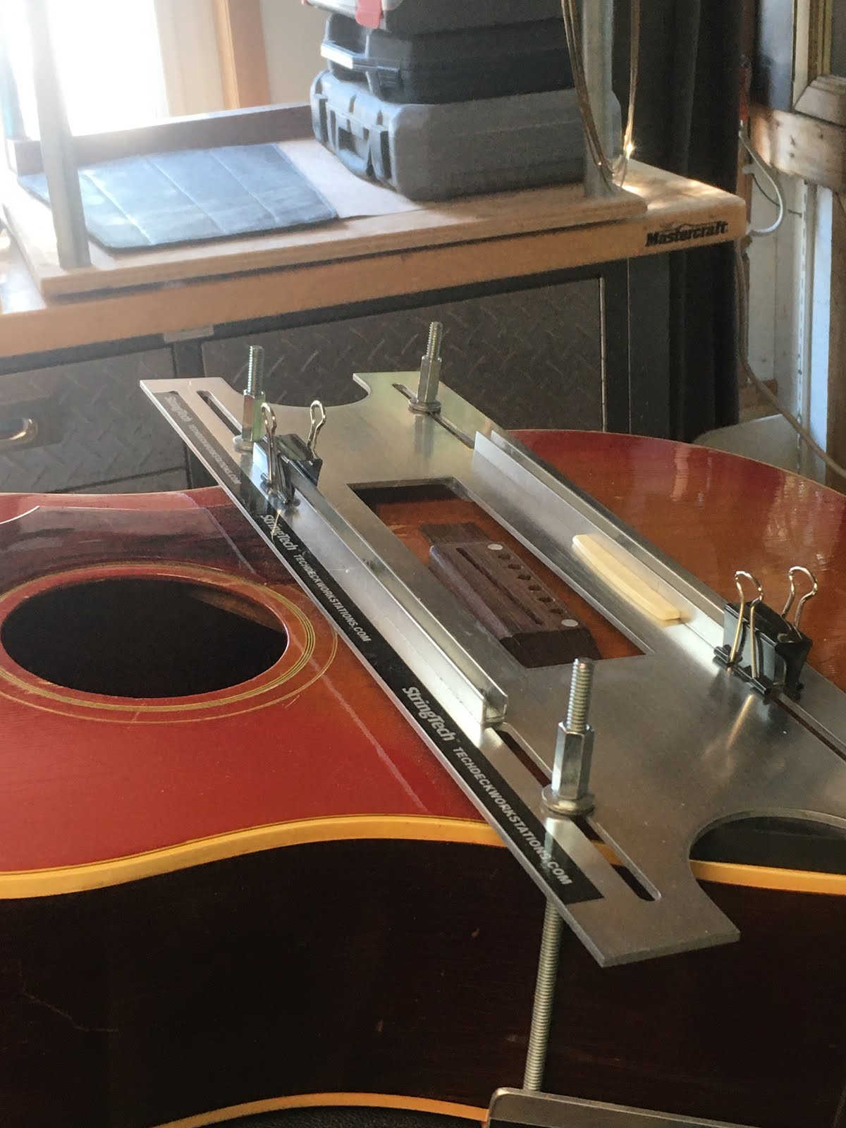 Bridge Slotting Jig