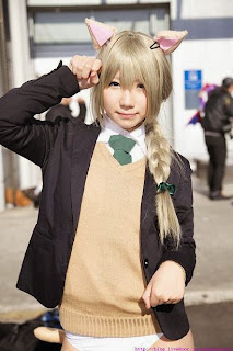 Strike Witches Lynette Bishop cosplay by Fuyutanshio