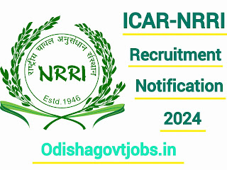 ICAR Odisha Recruitment 2024 Details
