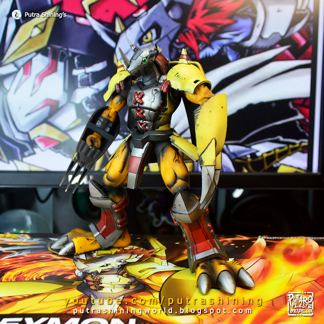 Figure-rise Standard Wargreymon Anime Version custom painted by Putra Shining