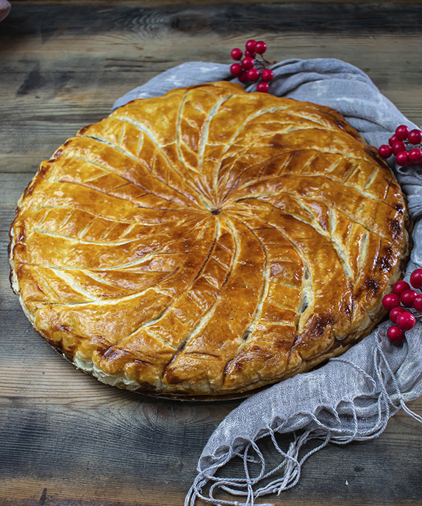 Galette des Rois de chocolate #sinlactosa #singluten #diadereyes