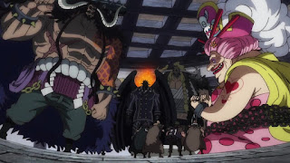 One Piece 第952話 鬼ヶ島緊迫 遭遇 二人の四皇 ネタバレ