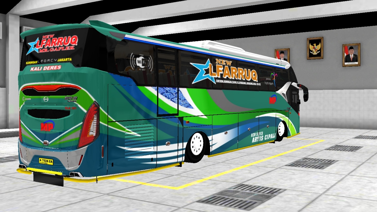 Download Livery Bussid Al Faruq - livery truck anti gosip