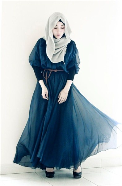 Trend Baju Muslim Pesta Simple Elegan Modern Terbaru 2017/2018