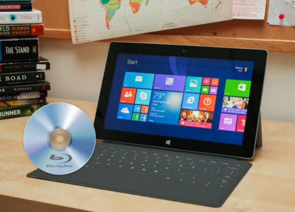 blu-ray to surface pro 2