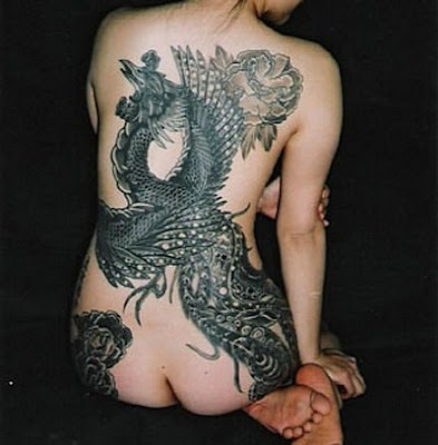 Tattoo Jepang Wanita - Japanese Tattoo