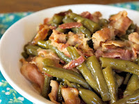 CROCK-POT EASY GREEN BEANS AND BACON