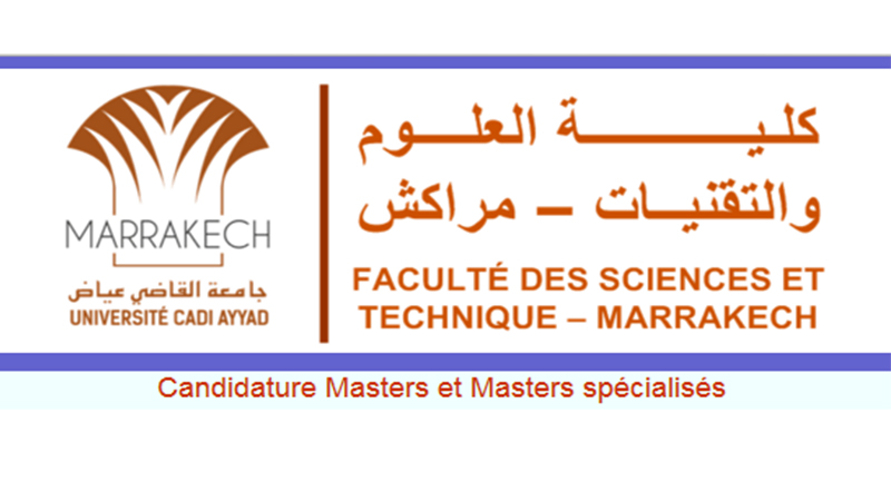 Inscription Master FST Marrakech 2023-2024