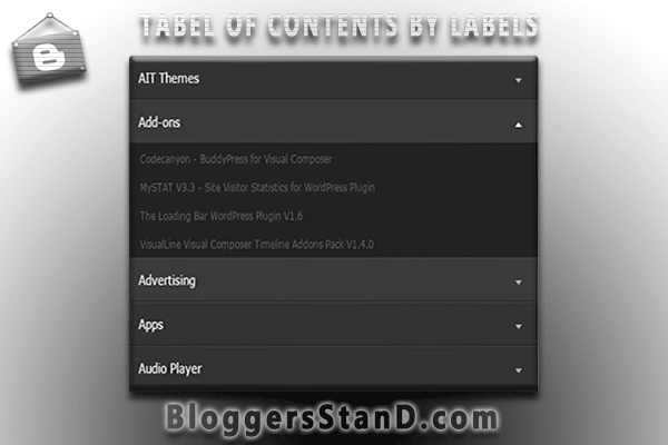 Install add together beautiful sliding labels tabular array of contents widget inwards static page How To Create Sliding Table Of Contents With Labels In Blogger