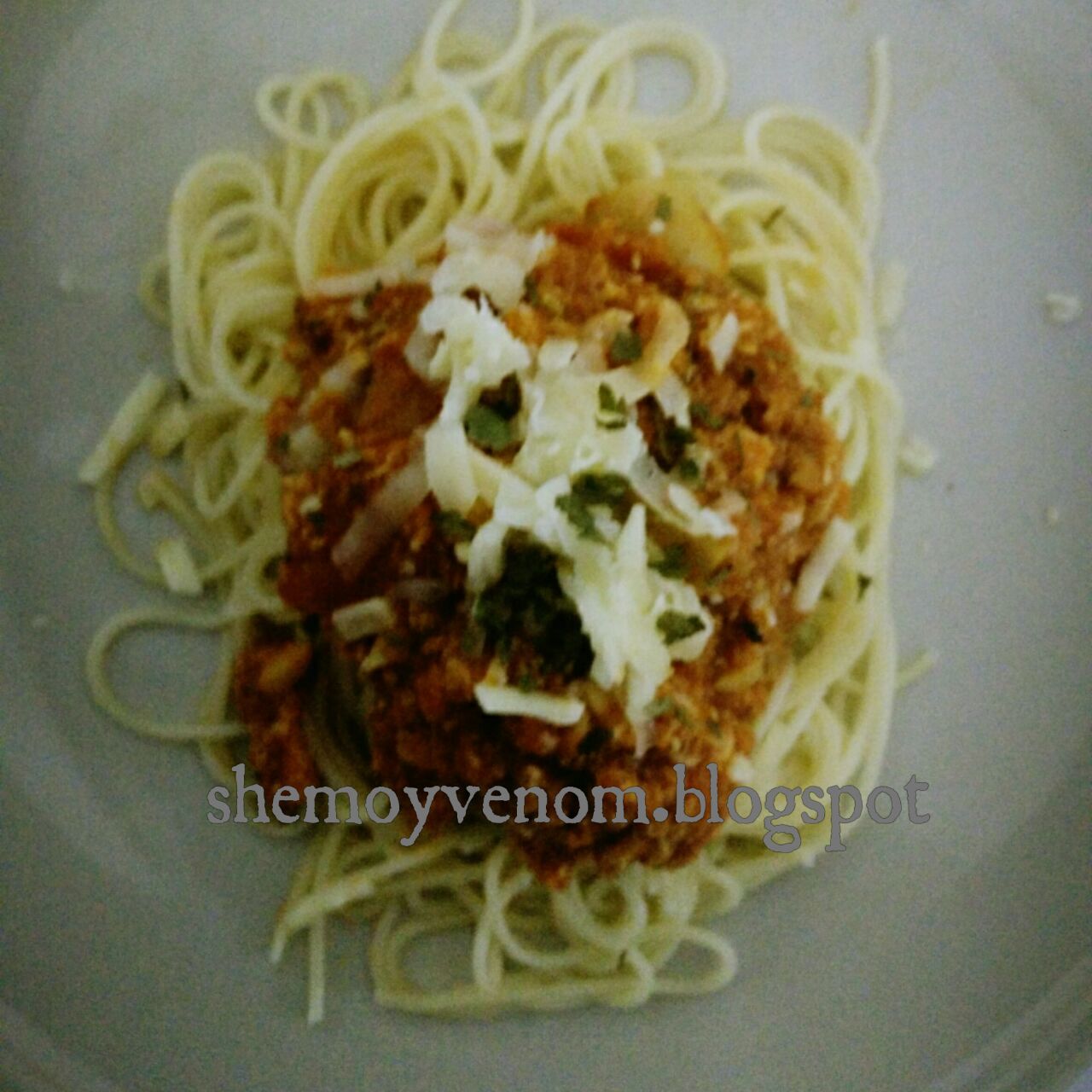 Shemoy Resepi Spaghetti Bolognese Ayam Mudah Dan Sedap