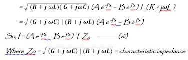 transmission line equation