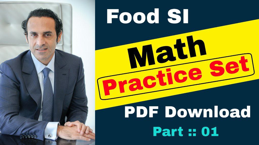 Food SI Math Practice Set