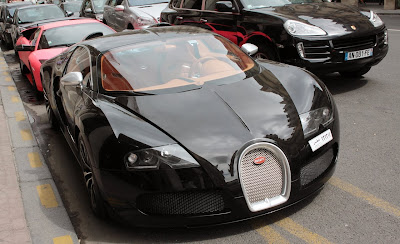 Special Bugatti Veyron Sang Noir Full Black Bugatti pics