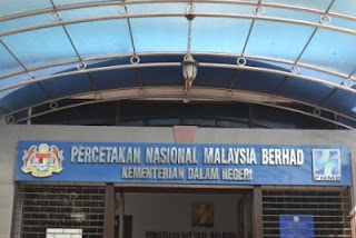 Percetakan Nasional Malaysia Berhad Kerja Kosong