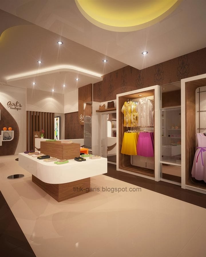  Desain  interior  butik  minimalis modern Rumah Garis