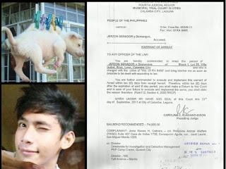 Jerzon Senador facing charges after hanging his puppy to a clothesline