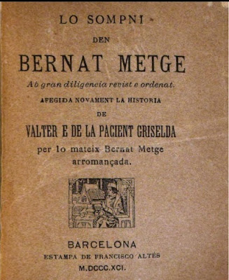 Bernat Metge (Barcelona, entre 1340 i 1346 – 1413), lo sompni