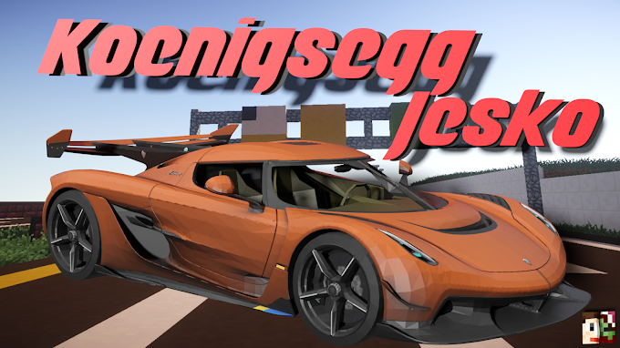 Koenigsegg Jesko | Minecraft Car Addon [LITE]