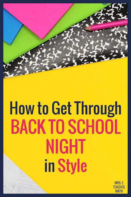 Do you need ideas for back to school night for teachers? These tips will have your back to school night routine running smooth!